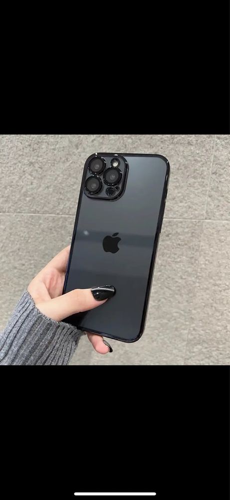 Iphone 15,14,13 всички модели кейс с протектор за камерата