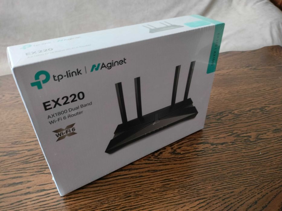 Рутер TP-LINK EX220/AX1800 двулентов Wi-Fi 6