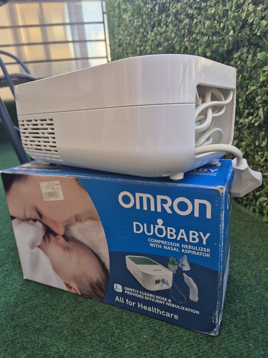 Nebulizator cu compresor si aspirator nazal Omron DuoBaby, ieftin