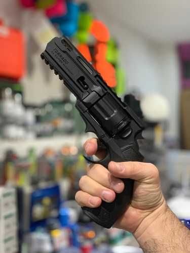 Pistol *UNICAT* V.4 Cu Bile De Cauciuc - HDR HDP Aer Comprimat Co2