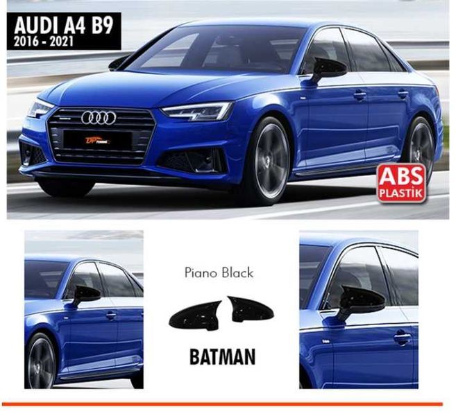 Капаци за огледала Batman за Audi A4, 2016-21