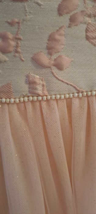 Vand compleu rochita si haina de botez/ocazie pentru fetite masura 68