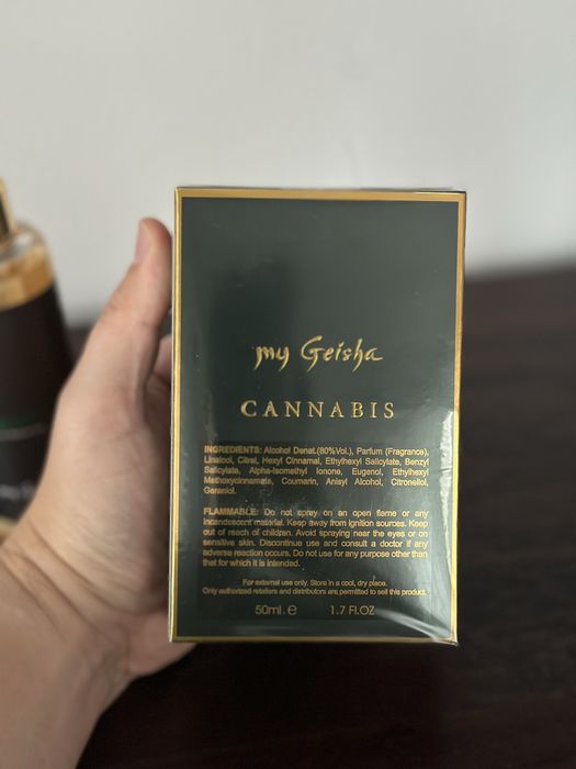 Set My Geisha Cannabis Parfum 50ml+gel de dus 200ml