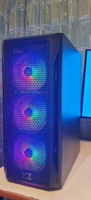 Продавам Гейм РС Ryzen 5 5500/16Gb/512Gb SSD+1TB HDD/ 1660 Super/Гаран