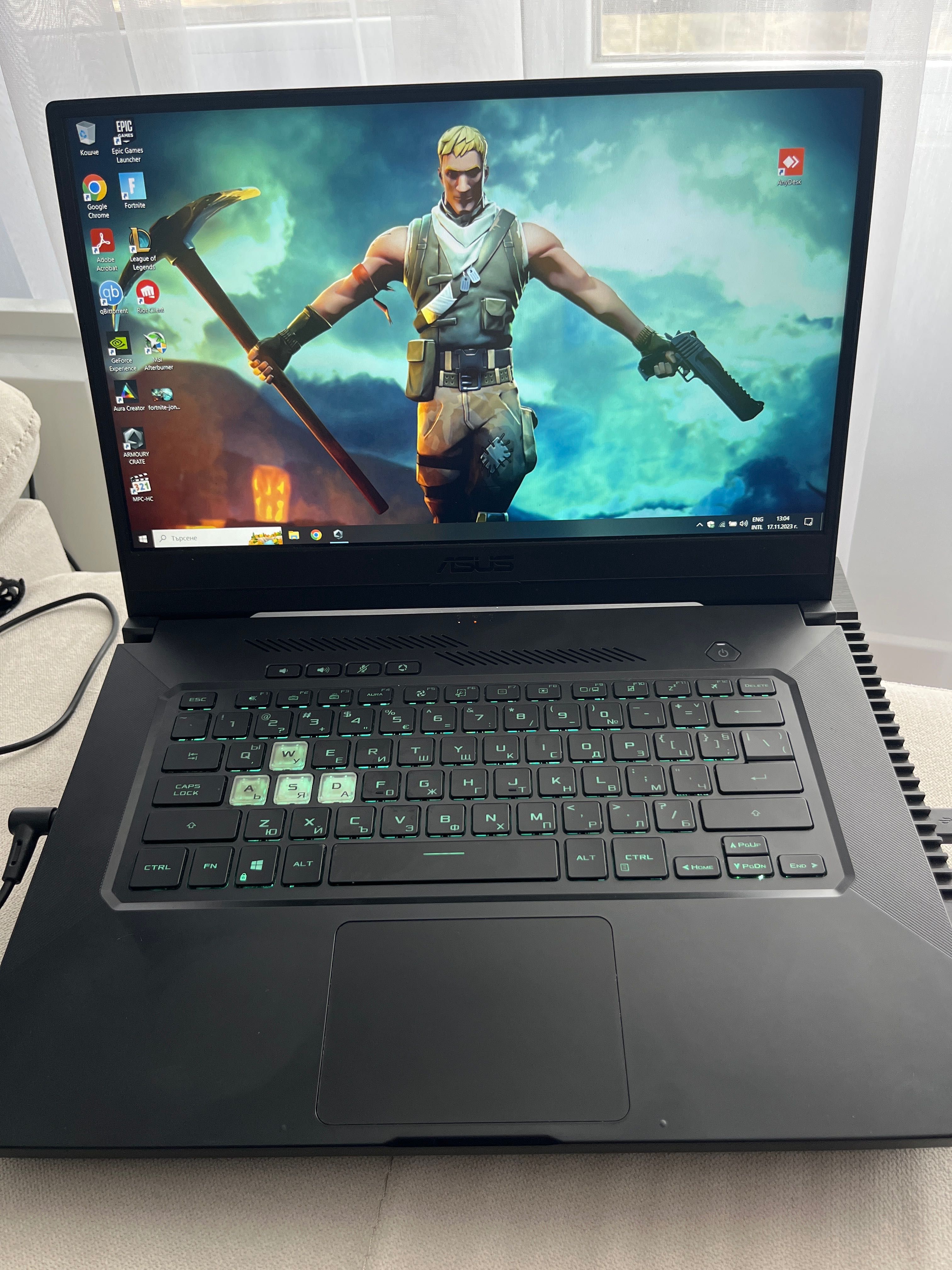 Геймърски лаптоп ASUS TUF Gaming Dash F15 FX516PR-HN002