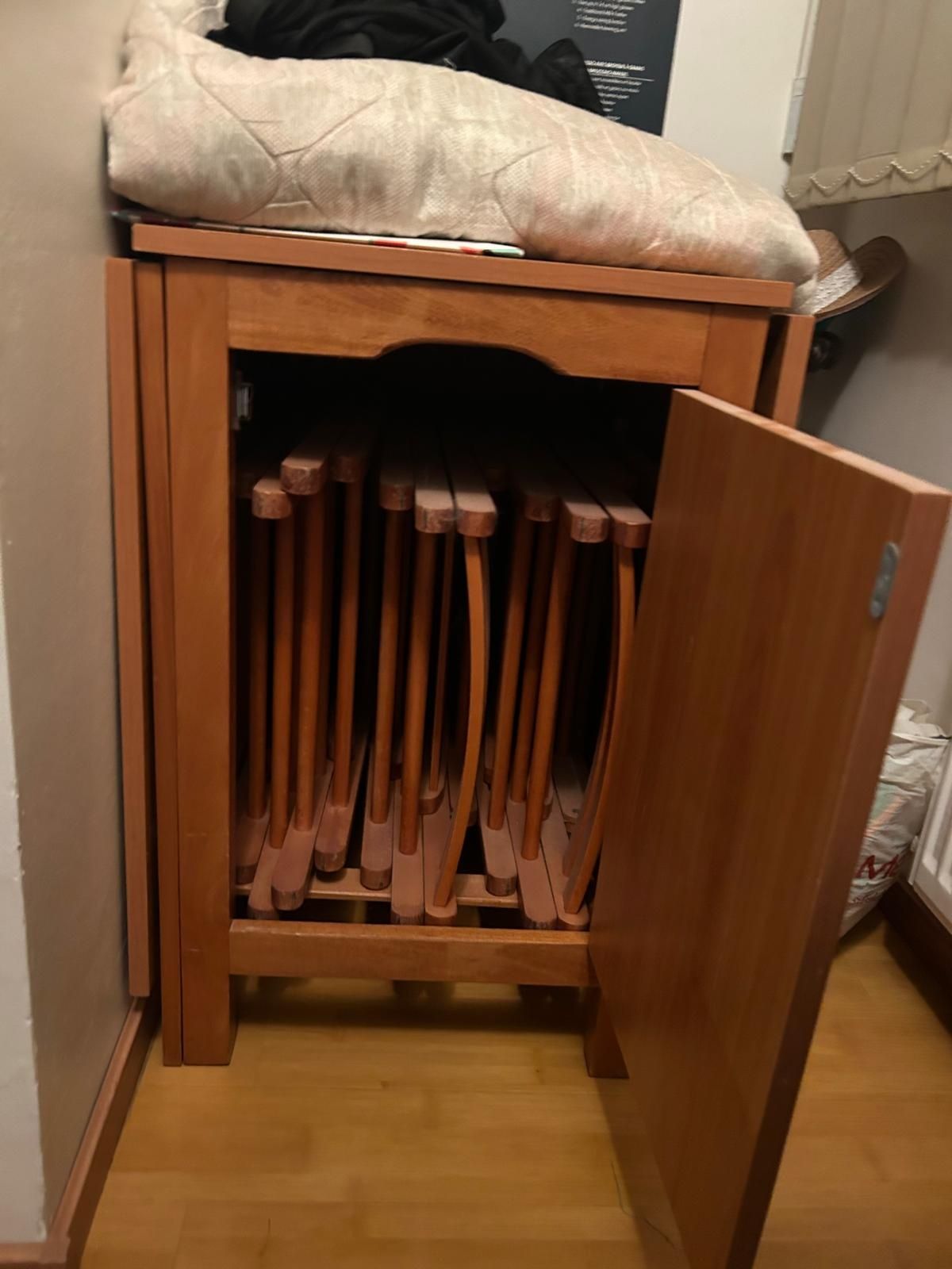 Masă extensibilă din lemn