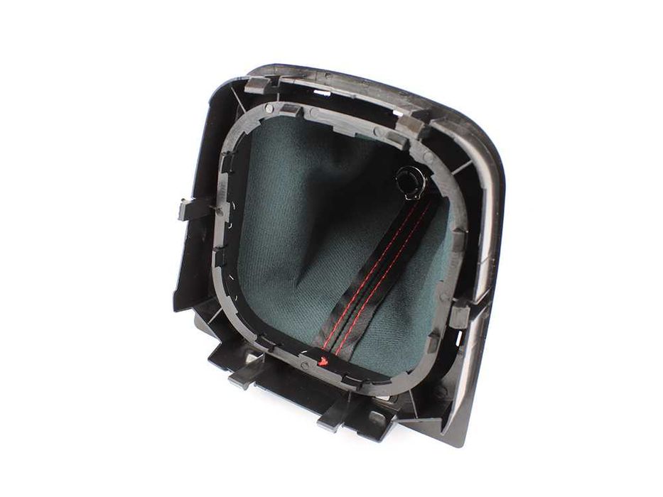 Топка скоростен лост маншон червен шев VW Golf 5 6 Jetta EOS Scirocco