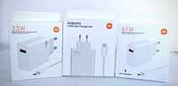 Încărcător xiaomi 120w, 67w,33w fast charge Cablu de 3,5,6 amperi kit
