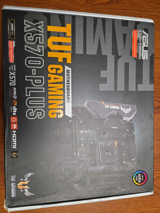 AMD Ryzen 5800X3D, Asus X570-PLUS, Kingston DDR4 32GB 3733Mhz