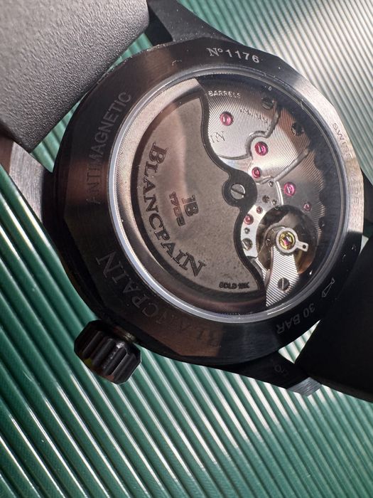 Blancpain Batyscaphe 43mm Black Ceramic