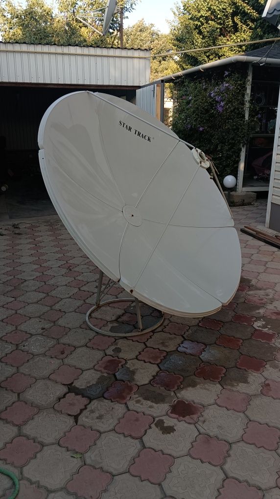 Спутниковая антенна 180см с тюнером