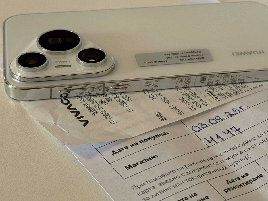 Бартер!НОВ! Huawei Pura 70 White (Бял) 24м.Гаранция!