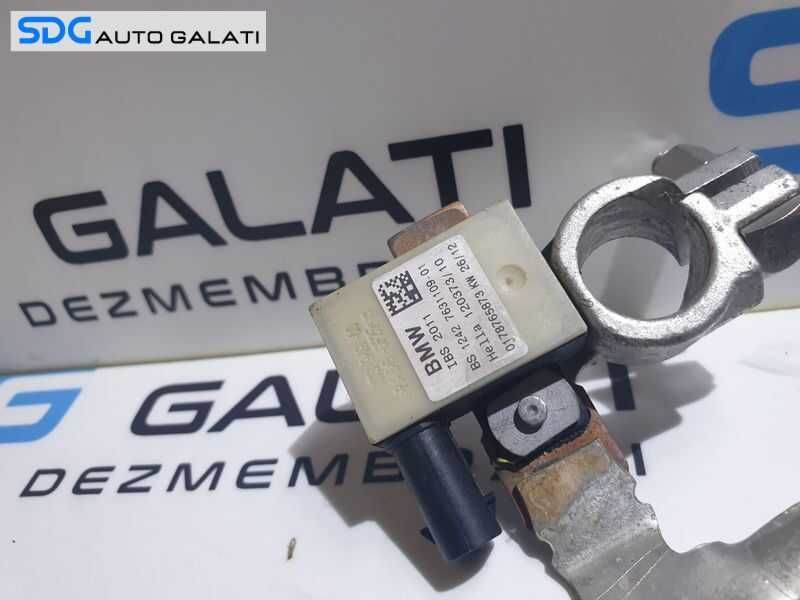 Borna Baterie Acumulator Minus Cu Capsa Senzor Modul BMW Seria 3 F30 F31 F34 F80 316 318 320 325 328 330 335 2.0 3.0 D 2010 - 2019 Cod 7631109