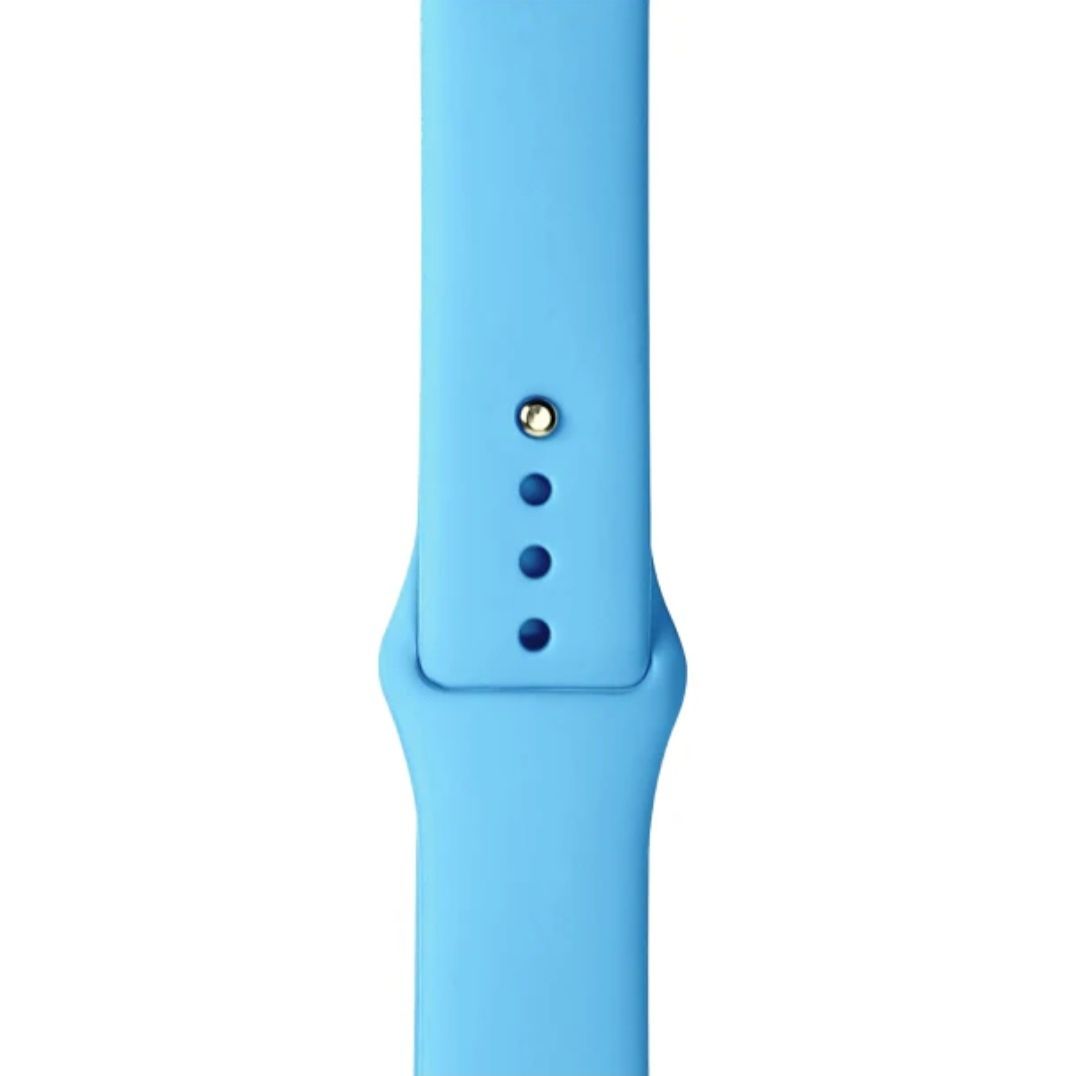 Brățară Apple Watch silicon. Blue Ciel. Măsură adult M-L 38 40 41 mm