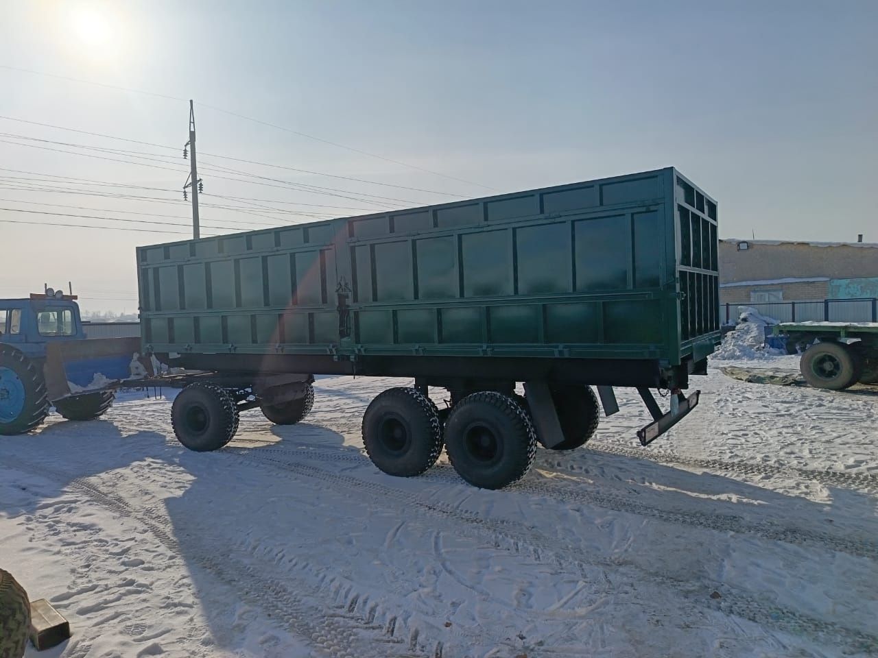 ИП Ибраев. Производит рестоврацую прицепов.