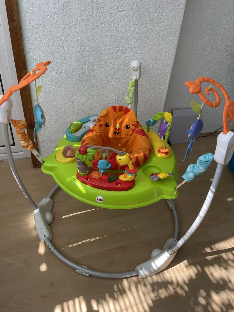 Бебешко бънджи Fisher price Тропическа гора