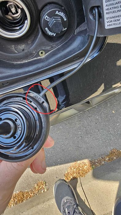 Cablu, snur, cauciuc elastic buson rezervor combustibil Audi Skoda BMW