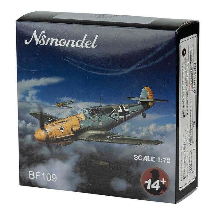 Macheta avion metalica Messerschmitt BF-109F-4 scara 1:72