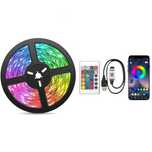 Banda led RGB 10m TV USB bluetooth cu telecomanda joc de lumini muzica