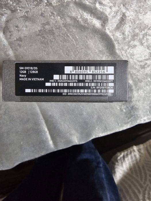 Samsung Galaxy S25 Navy 128gb, NOU, SIGILAT