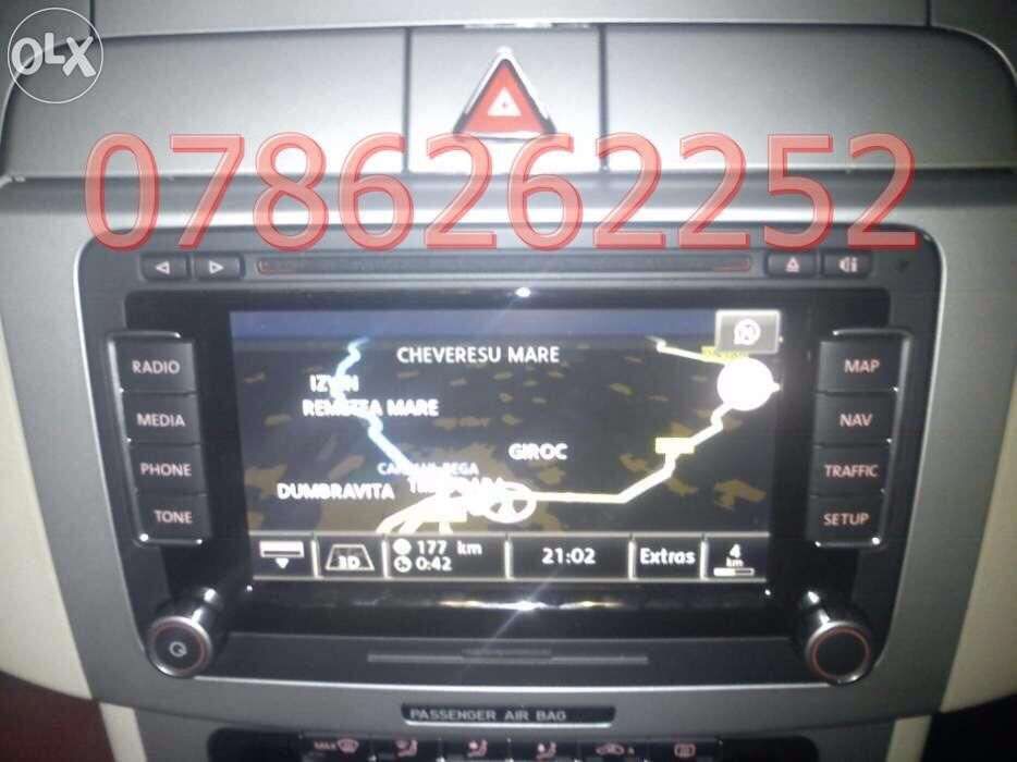 Volkswagen soft navigatie Scirocco Phaeton Passat Touareg Golf Touran