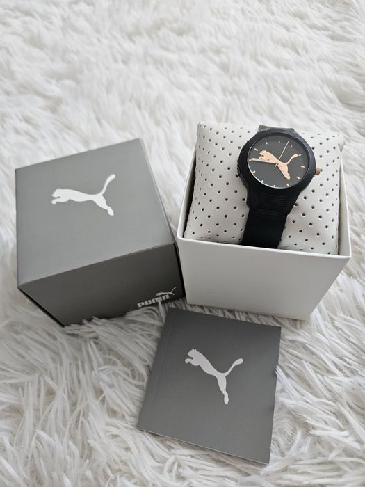 Ceas dama Puma Black Rose Gold