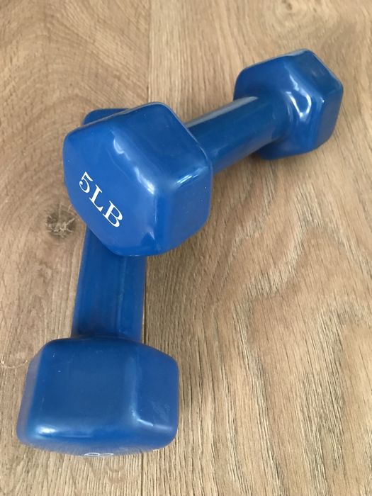 Гантели неразборные 5lb, 3lb, 2lb