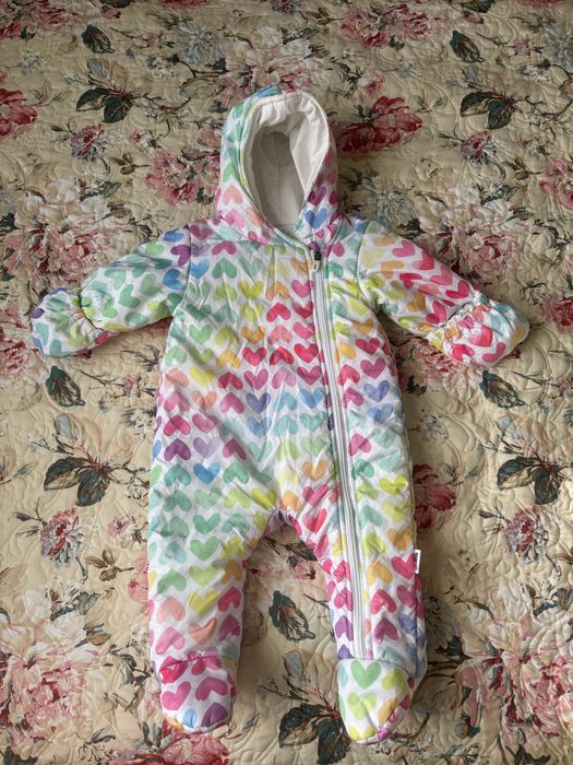 Осенний детский комбинезон