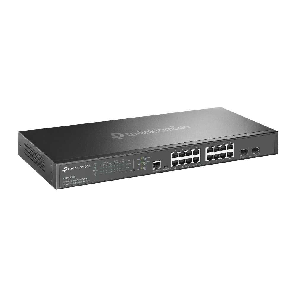 Управляемый коммутатор TP-Link 	SG3218XP-M2 Omada 16-Port 2.5GBASE-T