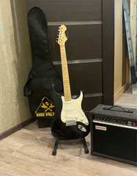 Гитара Vogga Stratocaster в отличном состоянии!