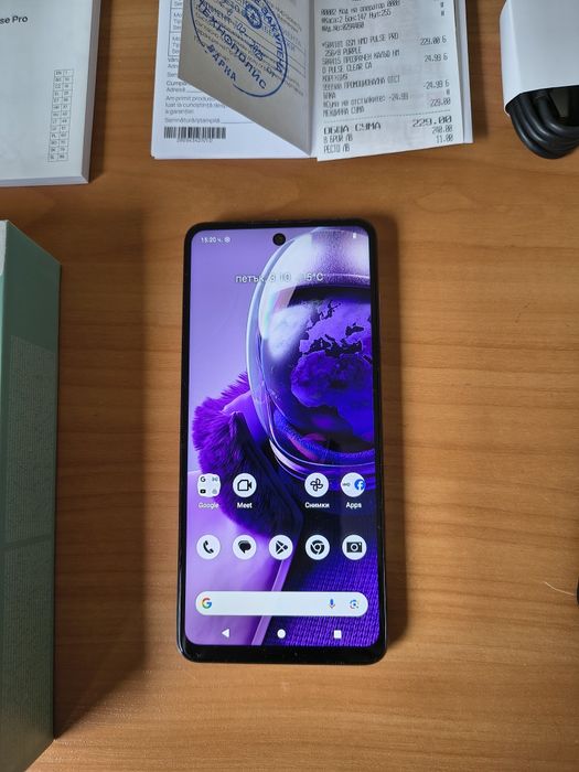 HMD Pulse Pro 256/8 с кутия и калъф