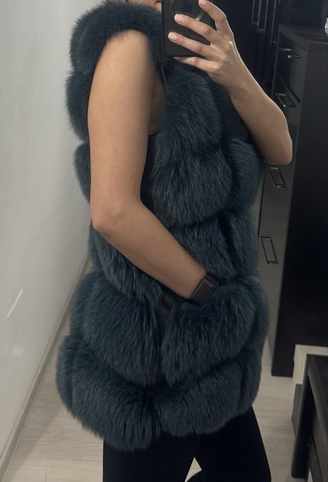 Haina de blana naturala verde smarald