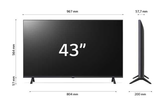 Smart TV LG 43" нов с гаранция