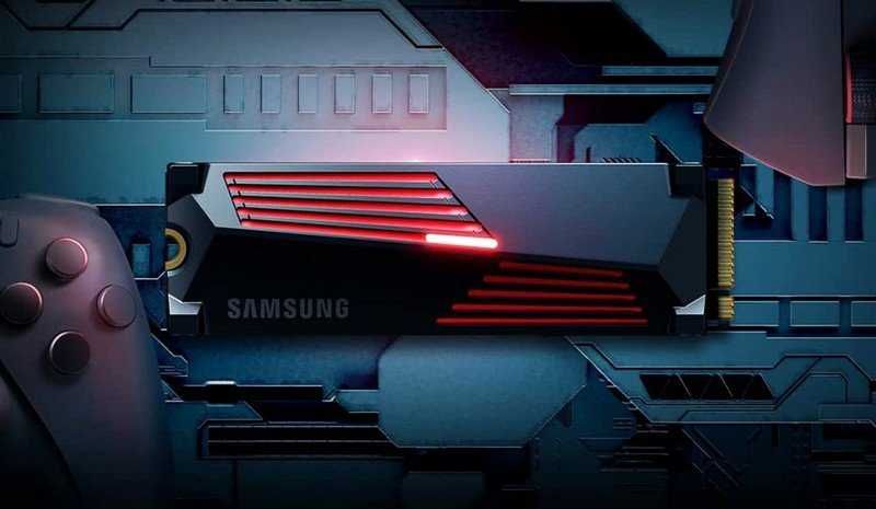 SSD накопитель - Samsung 990 PRO Heatsink (радиатор) NVMe M.2 2TB