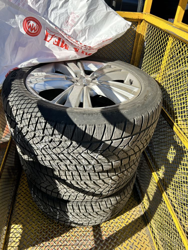 Оригинални OEM Джанти с зимни гуми Dunlop