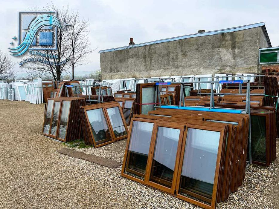 termopane geamuri stejar 3 canate noi de la 1050 lei