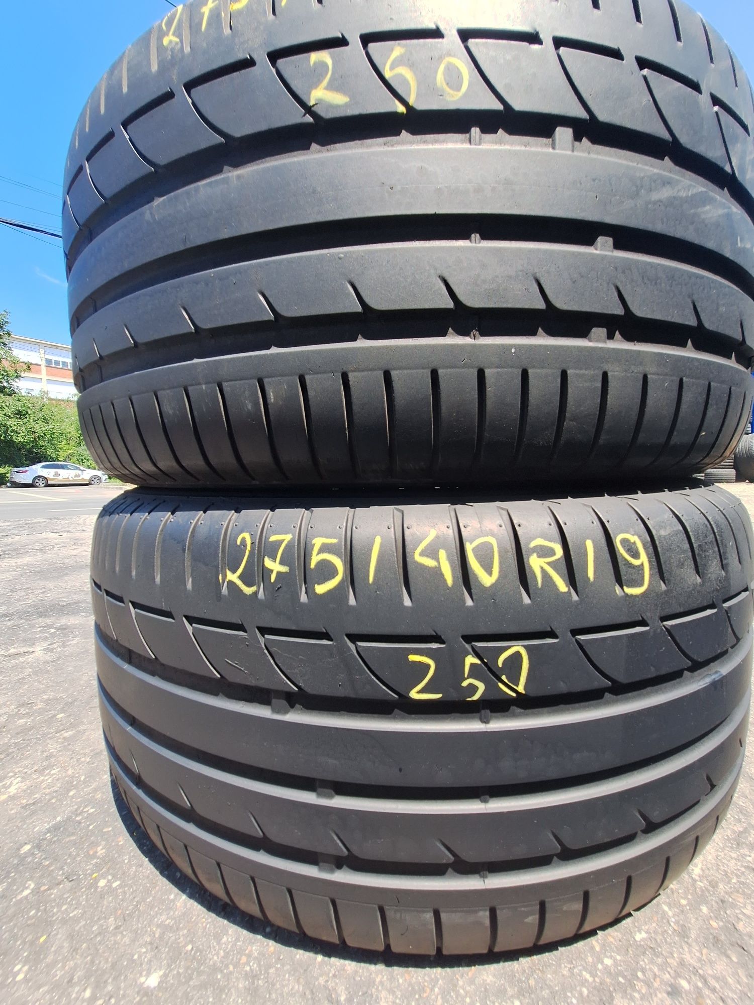 2 anvelope vara 275/40r19 Bridgestone rft runflat 2019 Montaj Gratuit