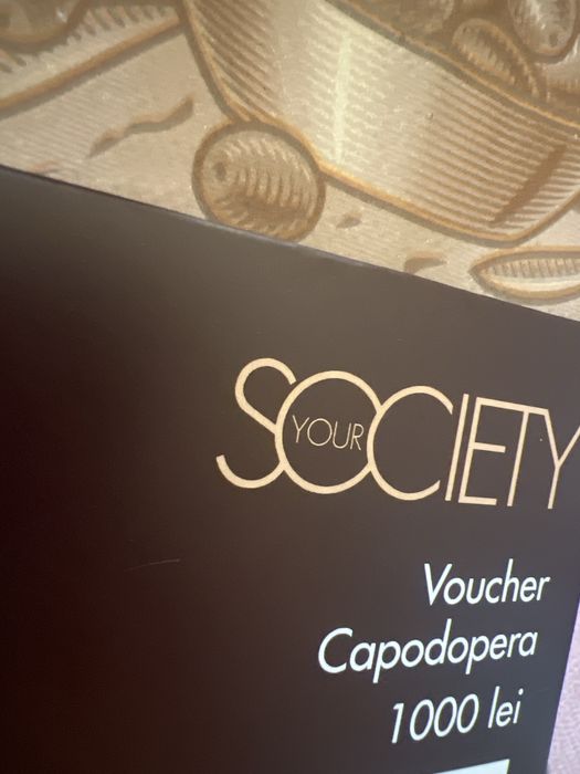 Vand voucher Capodopera 1000 lei