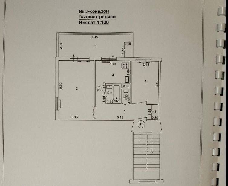 Продается 2 ком квартира, Тузель 1, 40 лет Победы