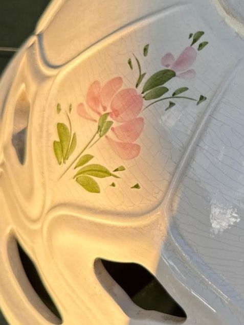 Lustră ceramică pictată, stare perfectă