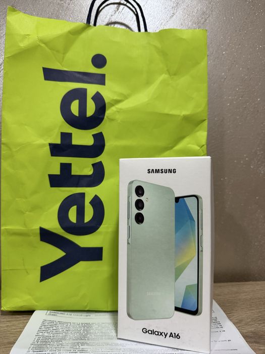 Samsung A16 | 128GB | Нов | 36 месеца гаранция Yettel | Зелен