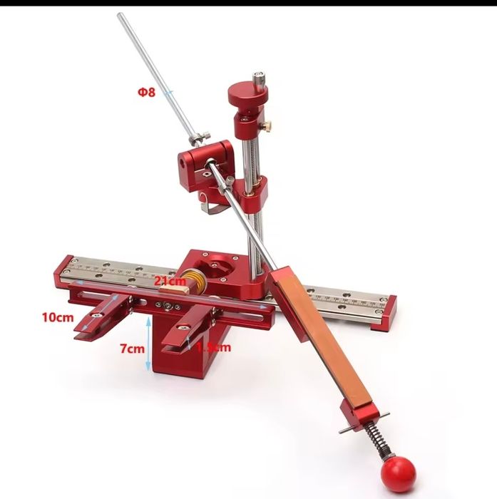 Заточваща система с фиксиран ъгъл за заточване на ножове