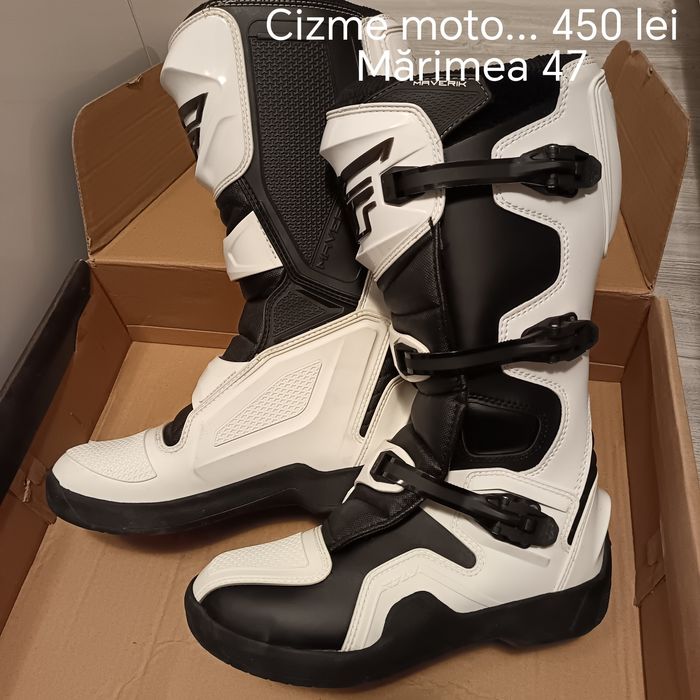 Cizme moto mărimea 47