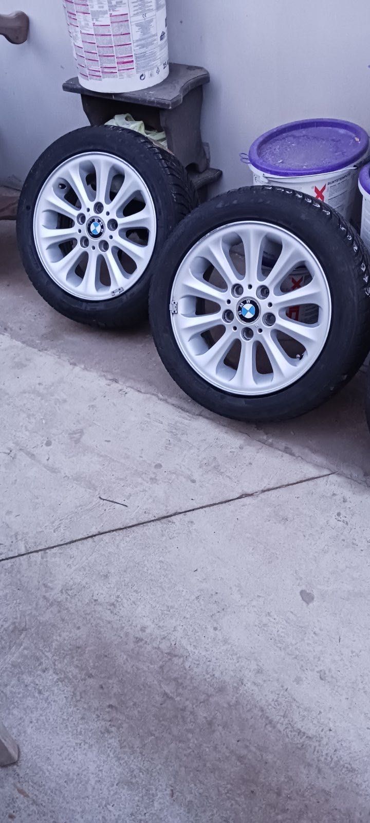 Гуми + Джанти 16ки за BMW 4 броя