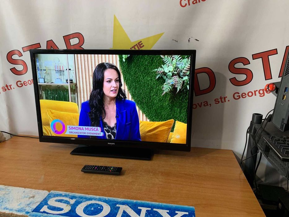 Televizor Led 100Hz Philips 32PFL3008T/82 cm Garantie 2 ani