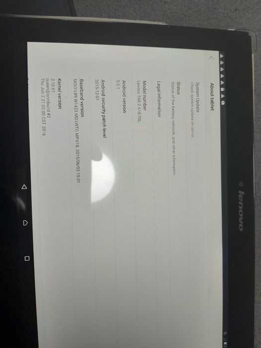 Vand tab Lenovo tab 2A10-70L cu sim