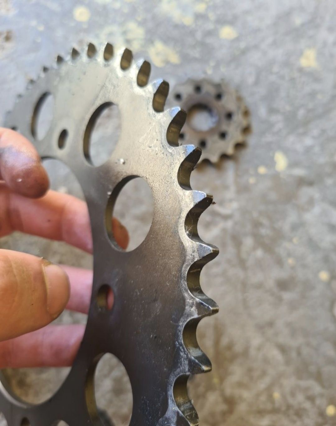 Pinioane lant moto 16/45 520 Yamaha, Honda, suzuki
