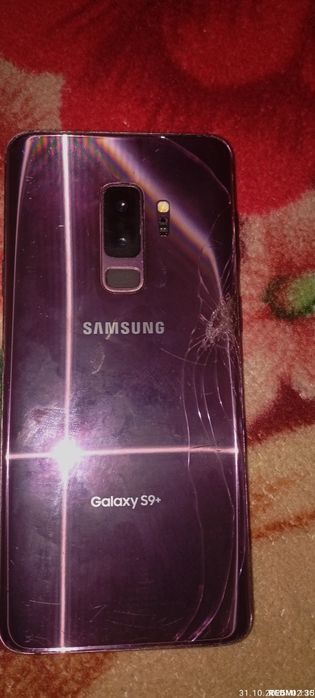 Samsung s9+  фиолетовый цвет