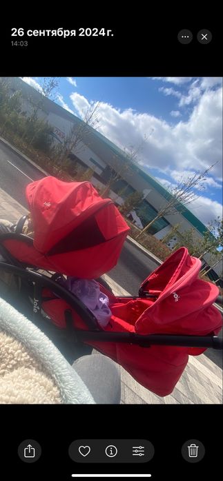 Коляска для двойни или погодок