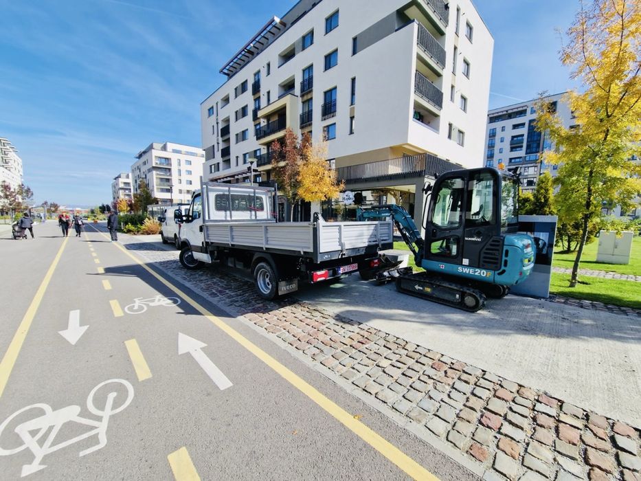 Inchirieri miniexcavator/buldoexcavator/sapaturi/terasamente/agregate